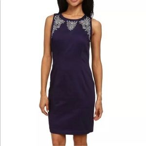 NYDJ dress size 6 Floral Embroidered🌟lift tuck technology pencil